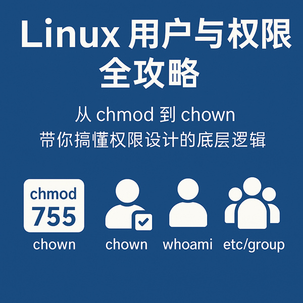 Linux 用户与权限全攻略：从 chmod 到 chown，带你搞懂权限设计的底层逻辑